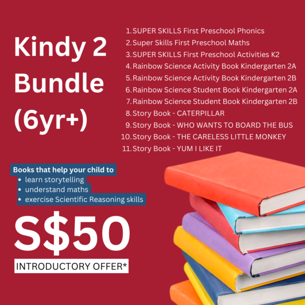 Kindy 2 Bundle ( 6Years+ )